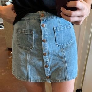 Blue Jean skirt